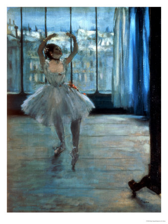 Dancer in Front of a Window Degas